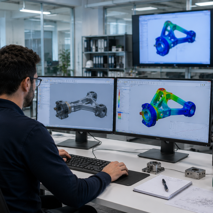 Simulación FEM y Análisis Estructural en Castelló